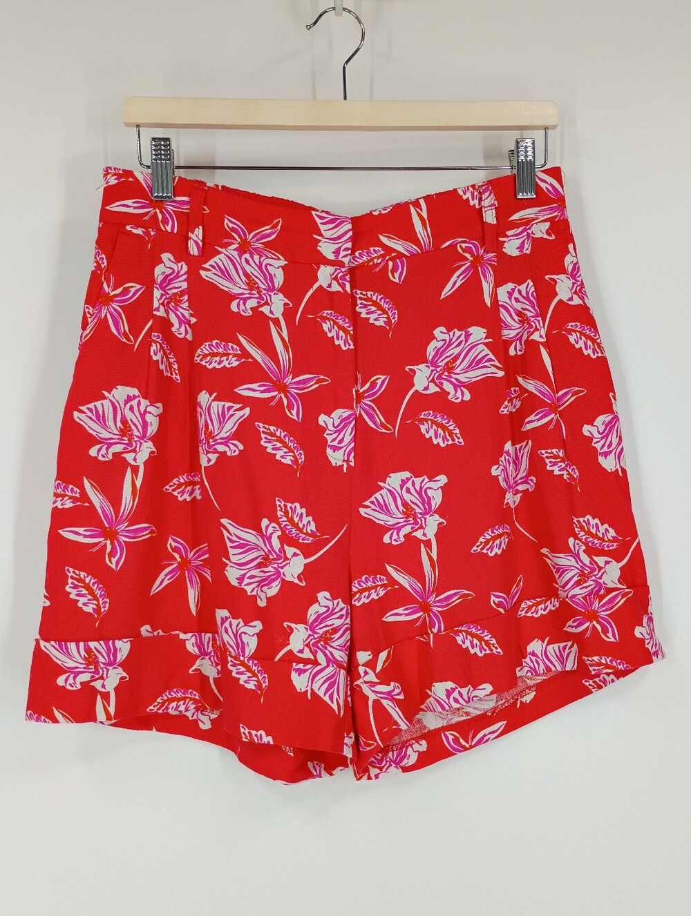 Joie Floral Linen Blend Shorts